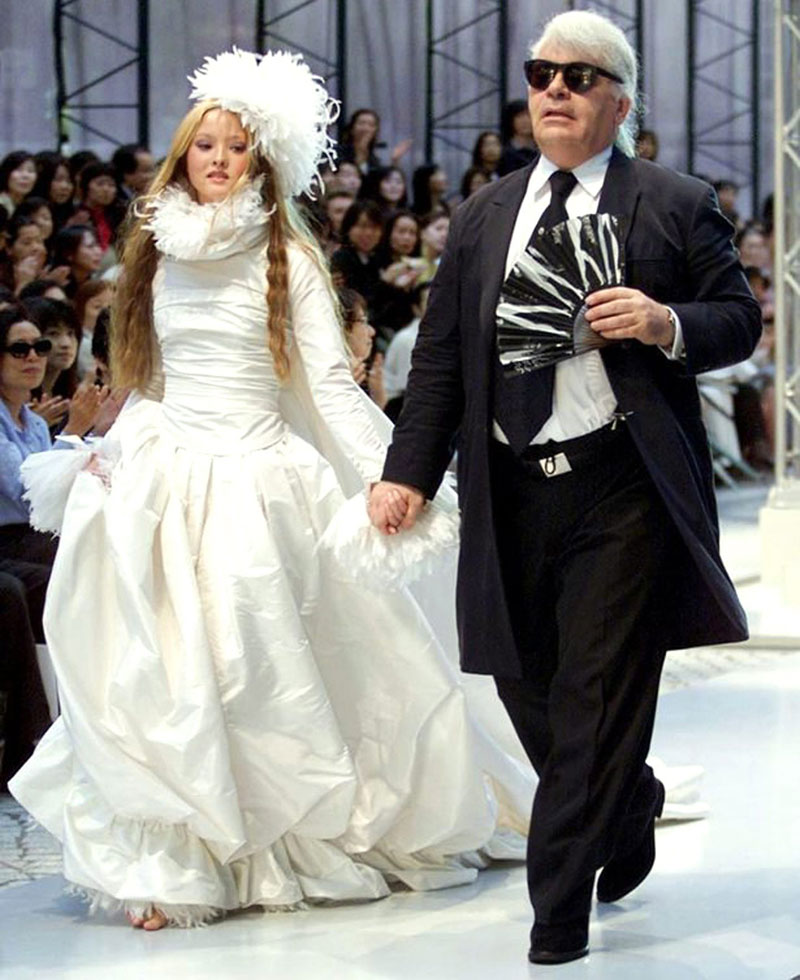 Karl Lagerfeld had a sharp tongue, a subversive eye & a great work ethic