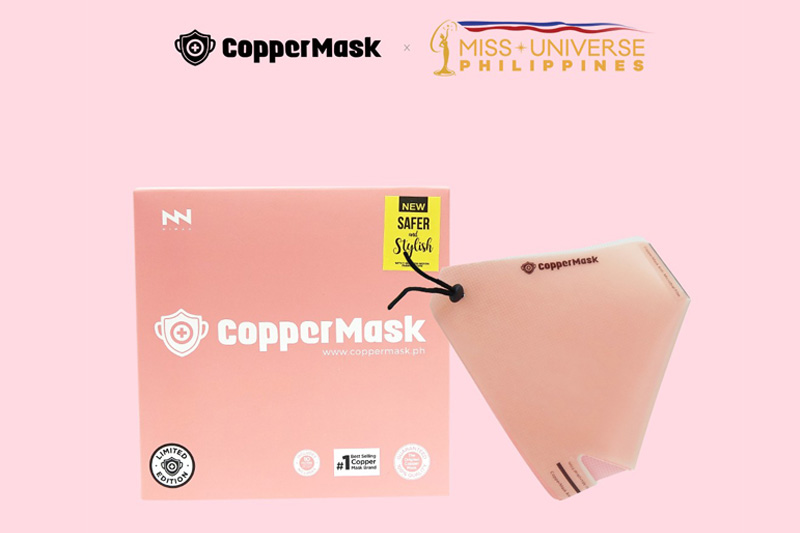 Coppermask is Miss Universe Philippines’ official face mask