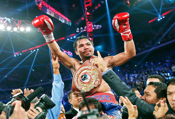 Pacquiao: Patronizing Mayweather-McGregor fight up to fans
