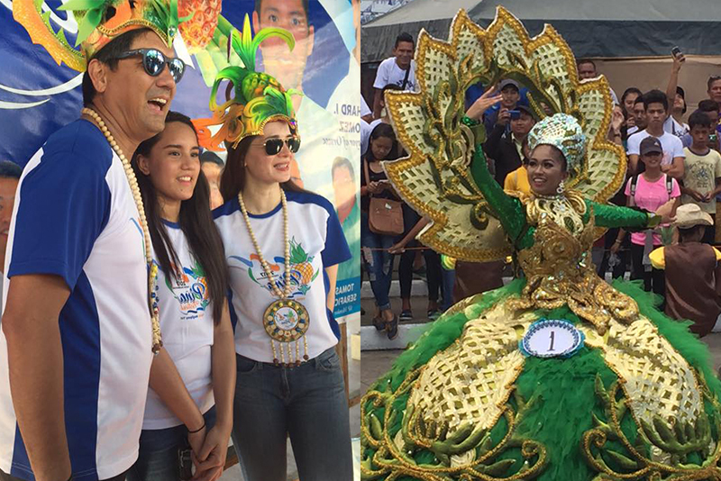 Richard Gomez, Lucy Torres celebrate Ormoc's first PiÃ±a Festival