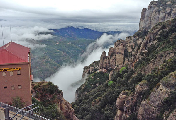 Montserrat: Blessings above the clouds   