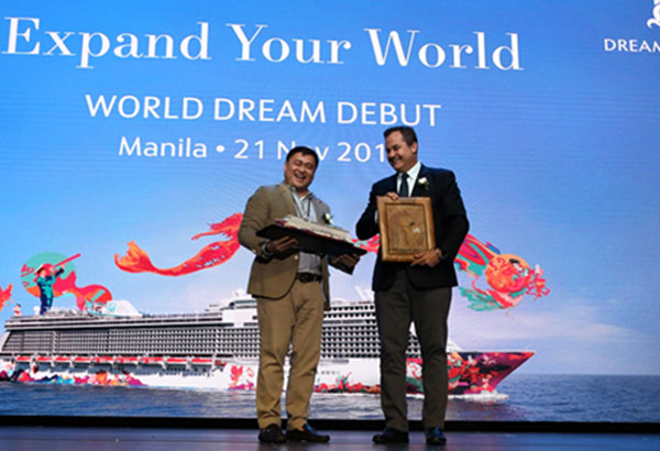 Philippines welcomes World Dream