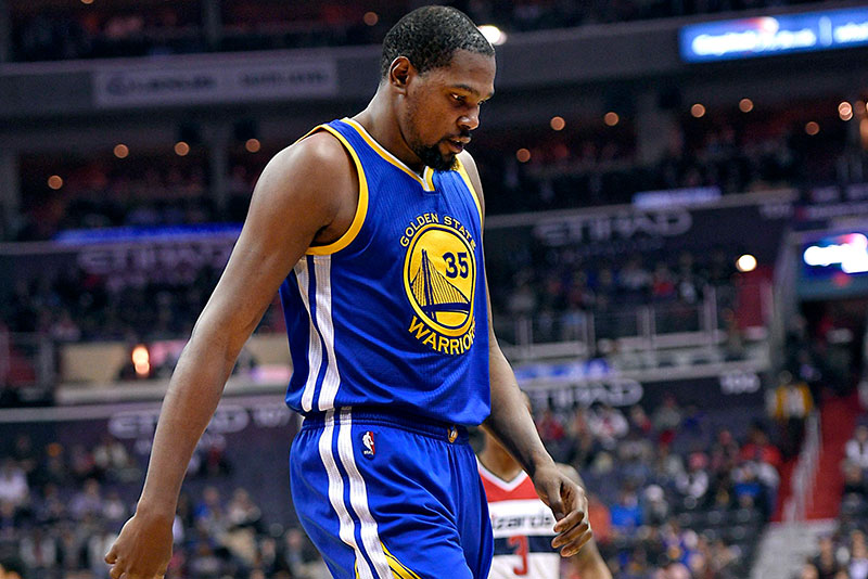 Golden State's Durant keeps launching shots, eager to be better