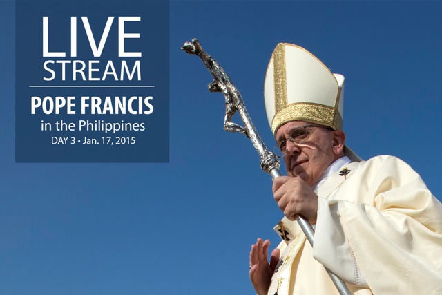 LIVE: Pope Francis in the Philippines - Day 3