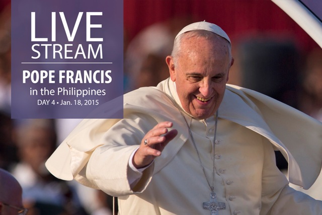 LIVE: Pope Francis in the Philippines - Day 4