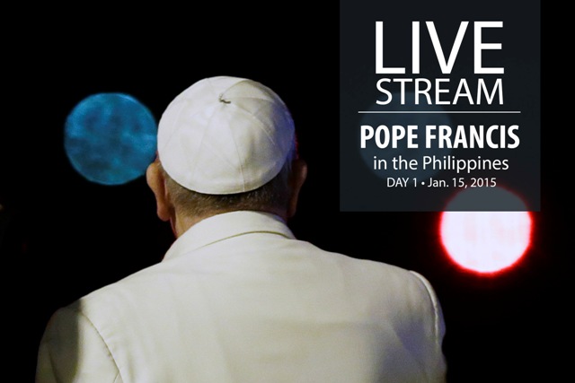 LIVE: Pope Francis in the Philippines - Day 1