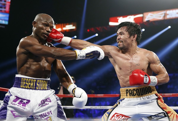 Sight of bloody Pacquiao prompts Bradley to retire