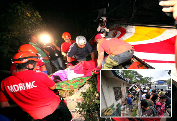 10 dead in Cebu, Quezon vehicular accidents