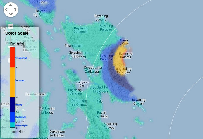 Heavy rainfall alert up in typhoon-ravaged Samar due to LPA
