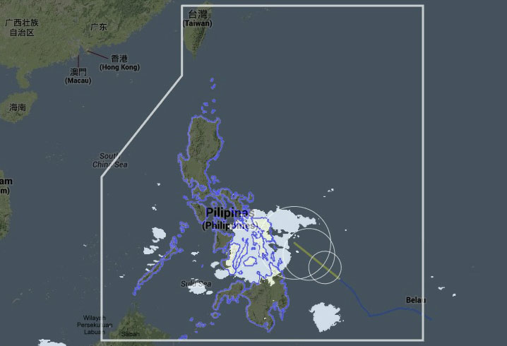 LPA off Eastern Samar to dump rains over Visayas