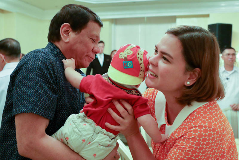 Duterte admits idea to have Sara succeed him a 'joke'