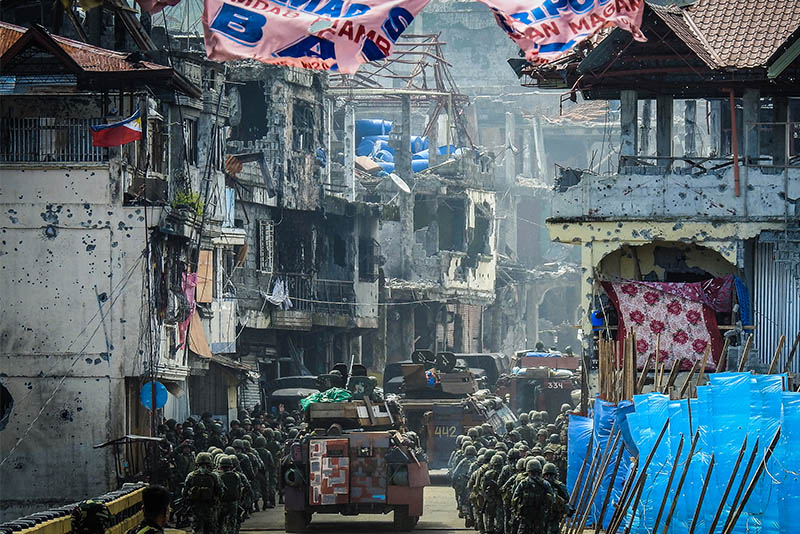 Marawi cleared of terrorist stragglers