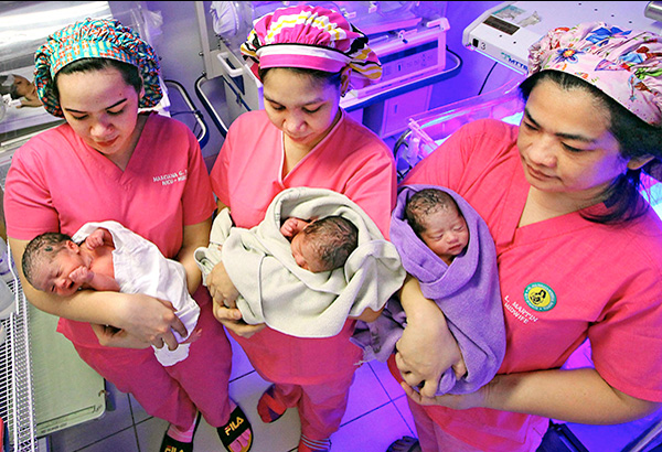 Woman expects quads, delivers triplets