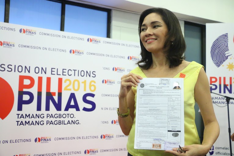 Risa Hontiveros running for Senate on third try
