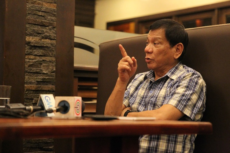 Duterte to troops: Shoot armed NPA terrorists