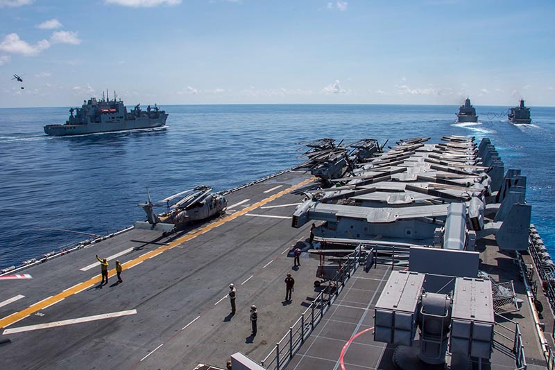 China protests US ship sailing by island in South China Sea
