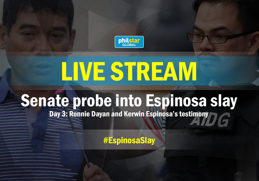 LIVE: Senate probe into Espinosa slay â�� Day 3