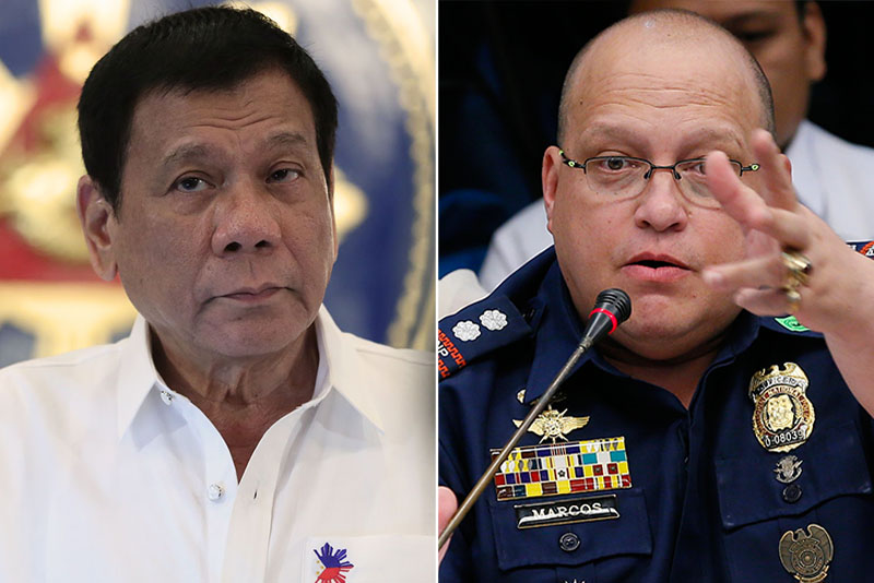 WATCH: Duterte on the reinstatement of CIDG's Marcos