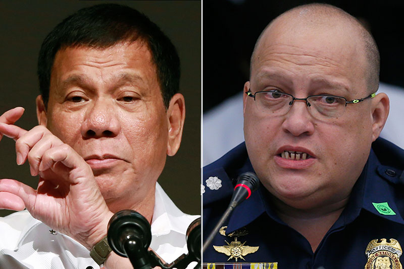 Duterte won't abandon cops in Espinosa slay