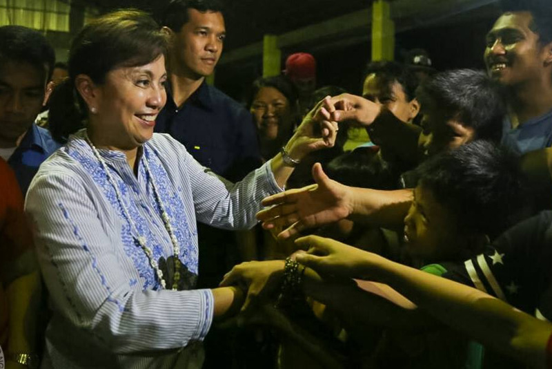 Duterte says Leni will finish her term as vice president