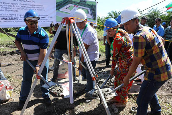 Maguindanao rehab center construction in full swing