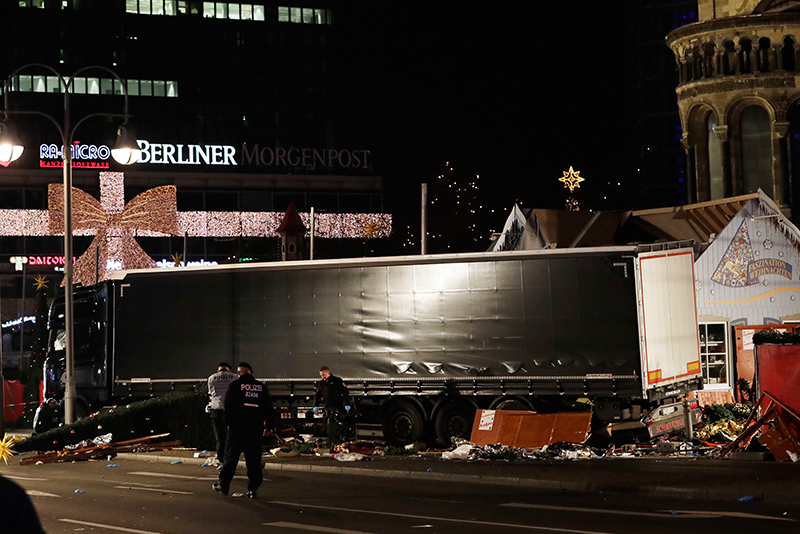 WATCH: People killed after truck runs into Berlin market