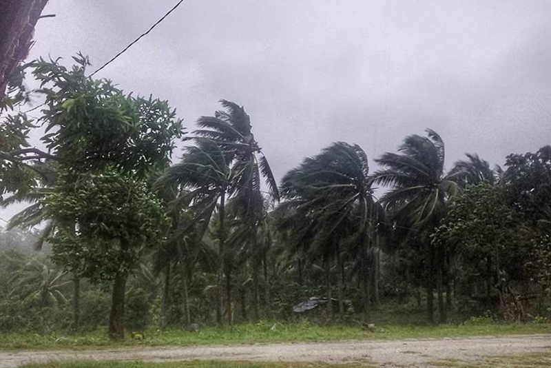 Typhoon Nina makes eighth landfall over Lubang
