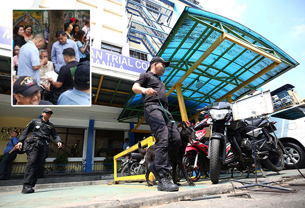 Bomb threat disrupts court hearings in Manila 