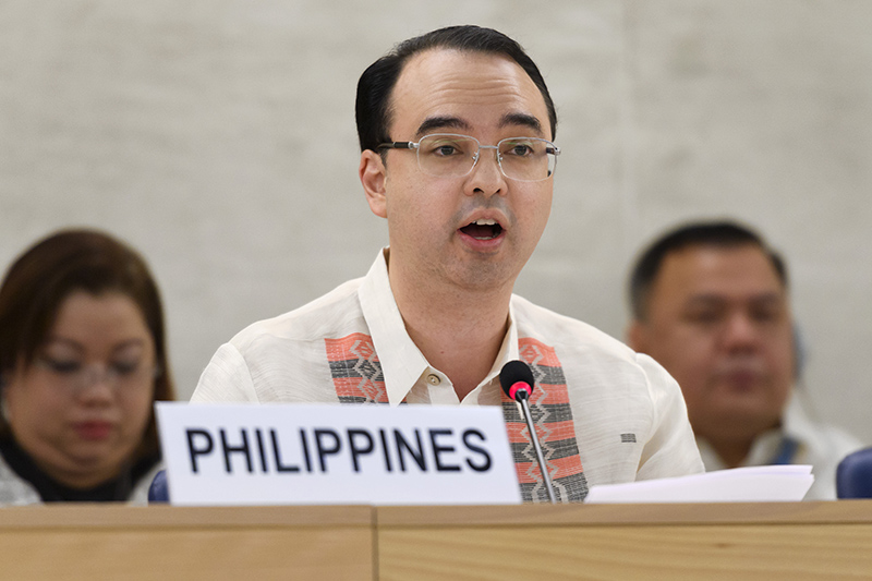 Cayetano: Drug war kailangan upang protektahan ang karapatan ng mga Pinoy