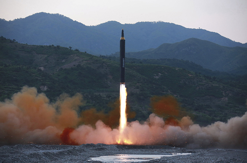 Nolcom on alert for possible North Korean missile debris