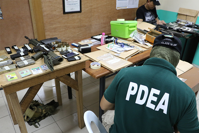 PDEA agents bust 4 Sultan Kudarat drug rings