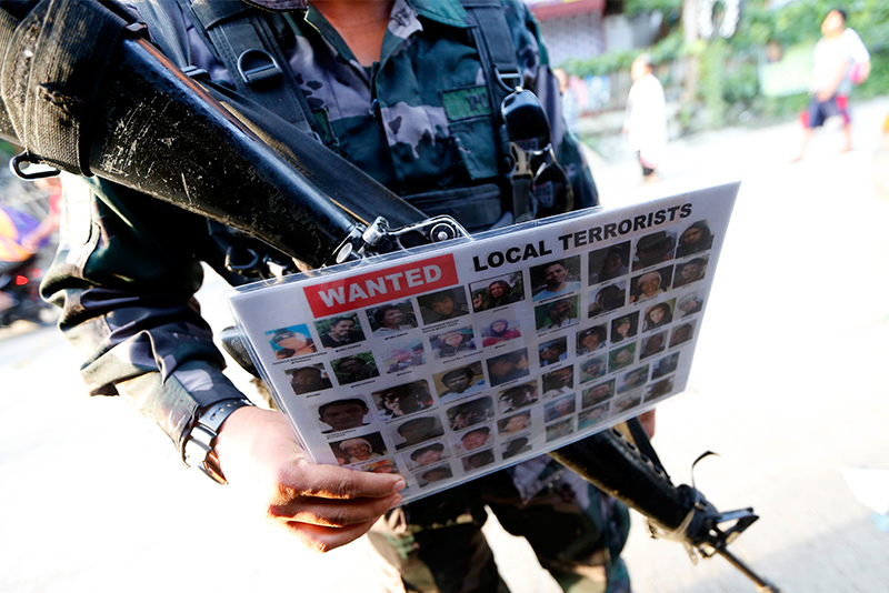 Duterte bestows ISIS status on Maute group