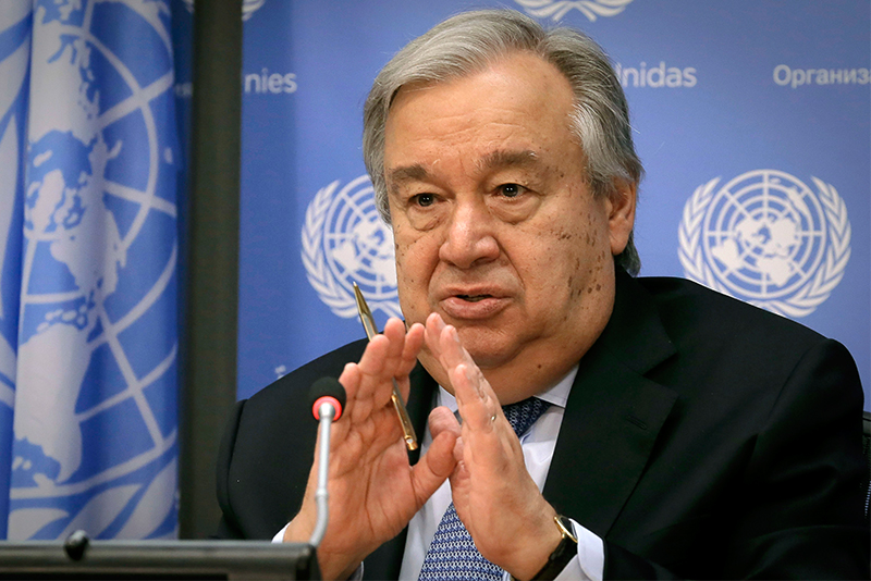 UN chief urges Myanmar to halt anti-Rohingya operations