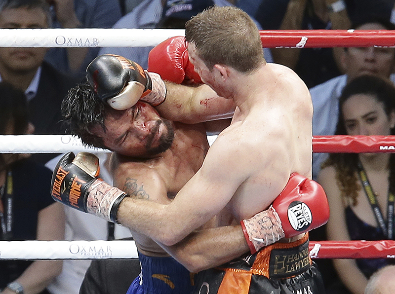 In photos: Stunning decision vs Pacquiao gives WBO title to Horn