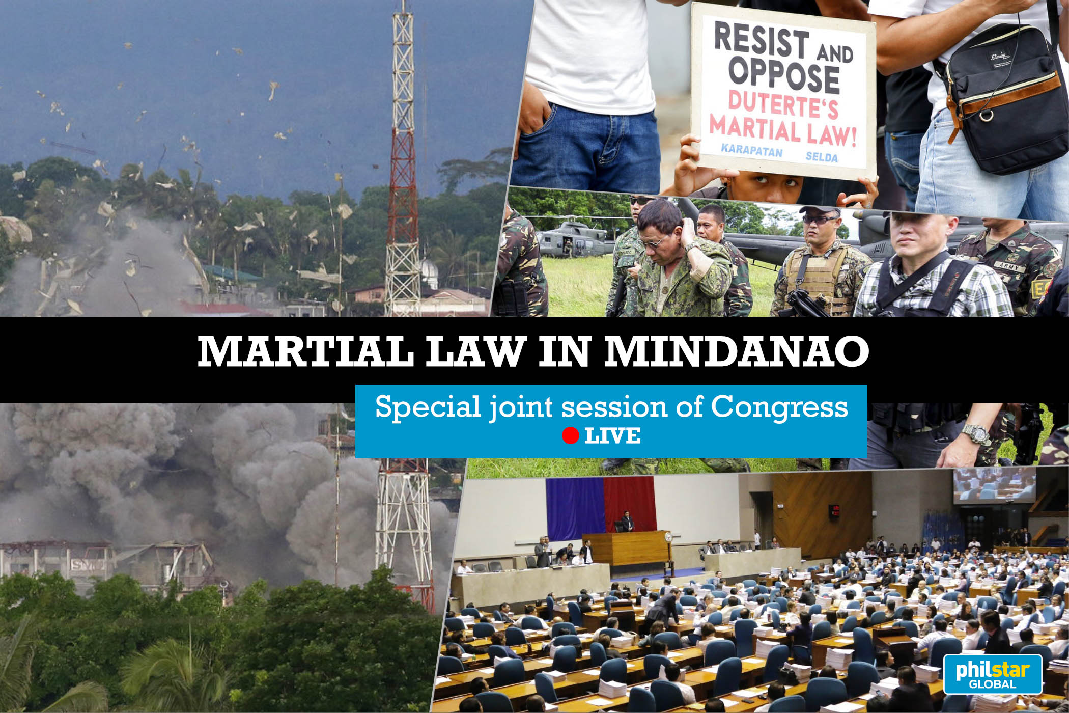 LIVE: Joint Congress session on martial law extension