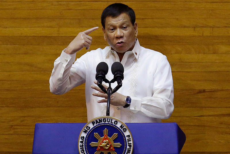 Duterte vows to uphold Magna Carta of Women on same month as rape 'joke'