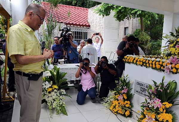 Noy on Cory legacy: Democracy must live on