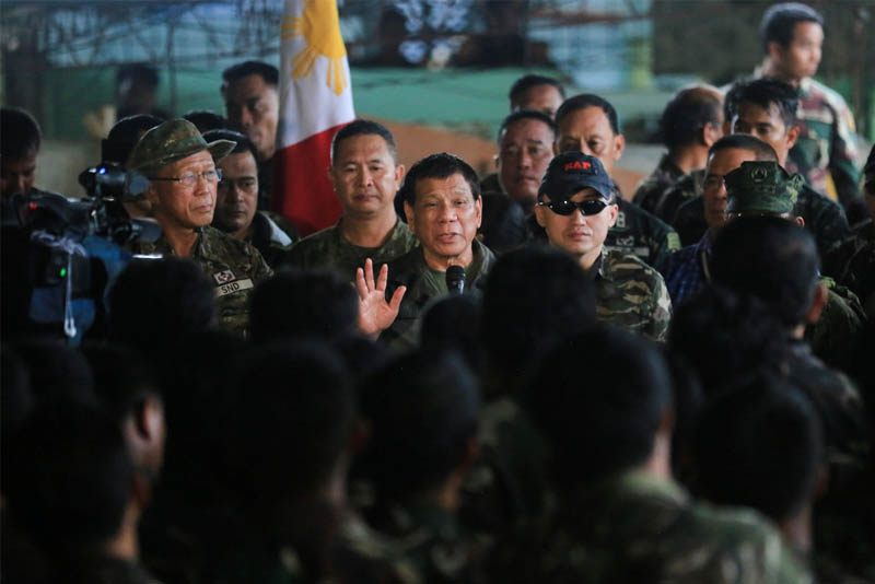 Duterte dumalaw muli sa Marawi
