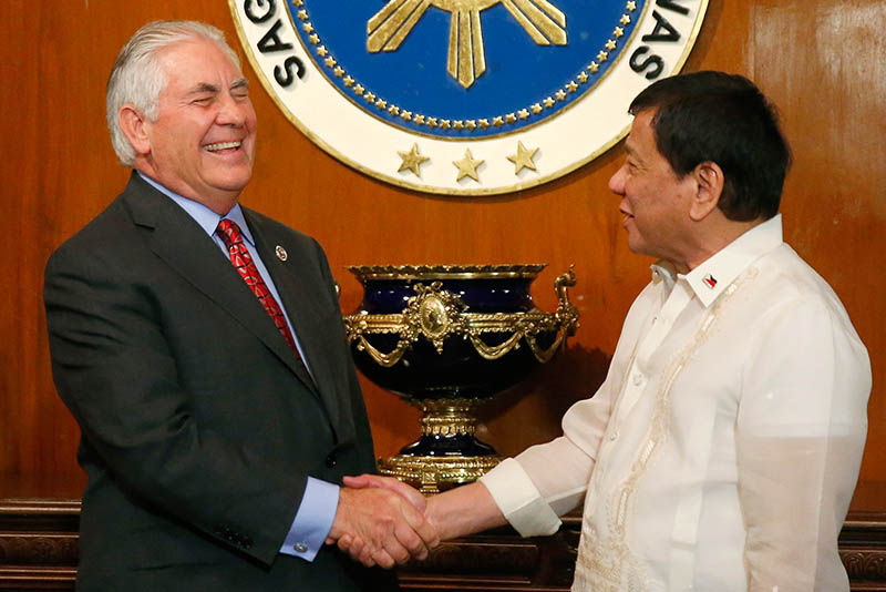 Meeting with Duterte a defining moment for Tillerson