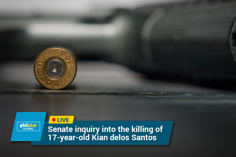 LIVE: Senate probe into killing of Kian delos Santos