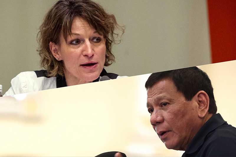 WATCH: Duterte angry over UN rapporteur's tweet