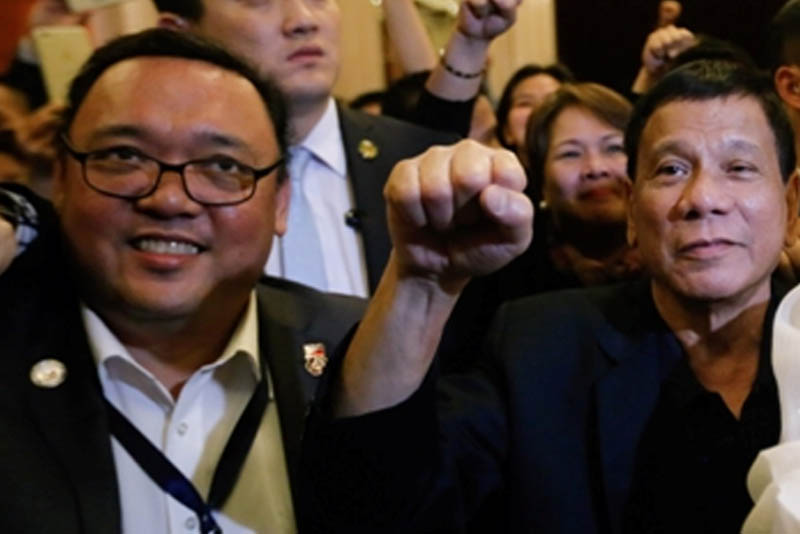 Roque to Duterte critics: If you throw stones, I'll throw hollow blocks