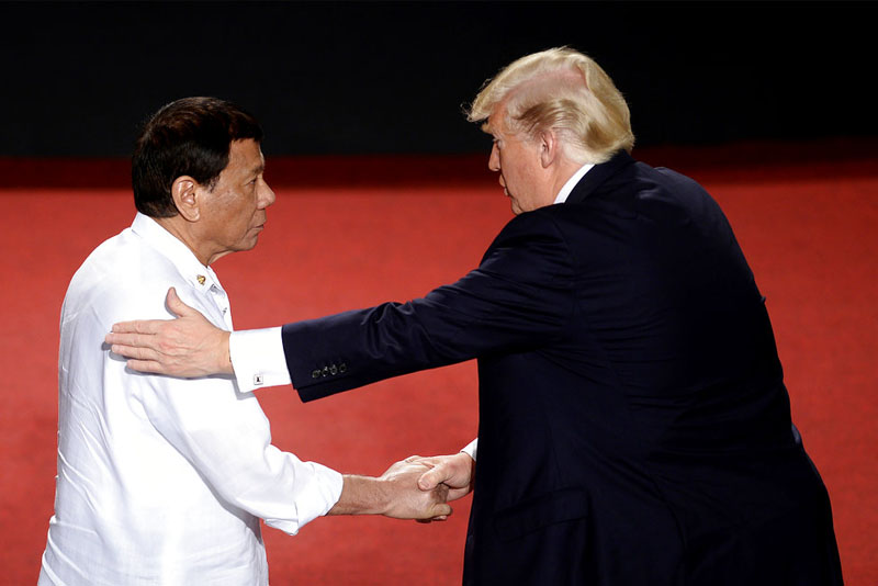 Duterte-Trump â��romanceâ�� boosts Philippines-US ties