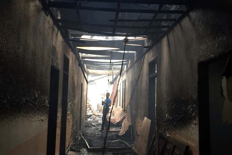 Fire hits Caloocan police station, destroys case files