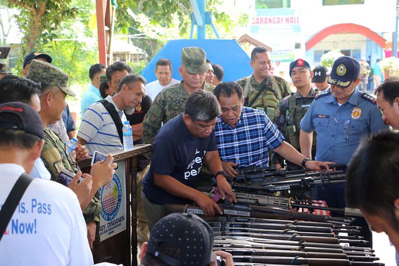 Campaign vs loose guns to boost Maguindanao town's economy