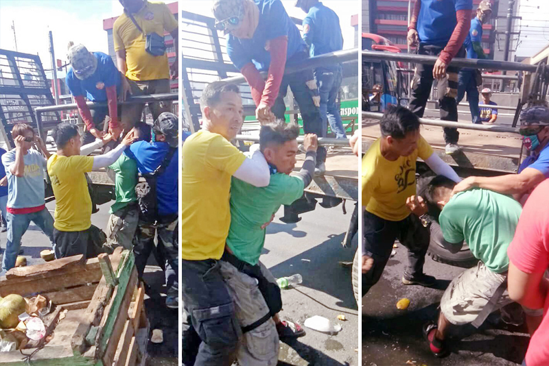 MMDA enforcers beat up vendor