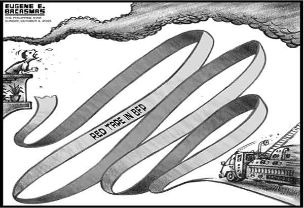 EDITORIAL - Fatal red tape
