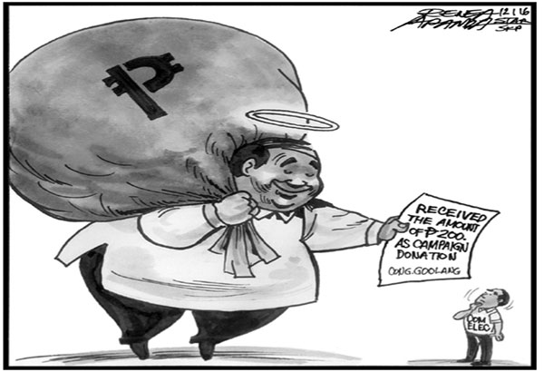 EDITORIAL &ndash; Tracking campaign donations