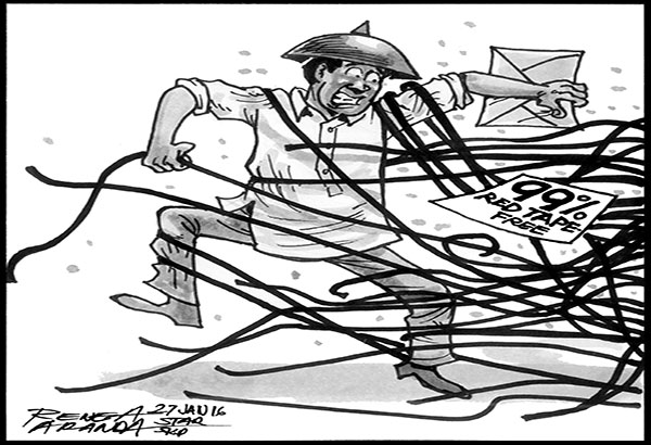 EDITORIAL &ndash; Progress vs red tape
