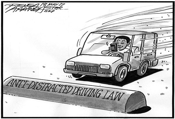 EDITORIAL - No more distracted driving